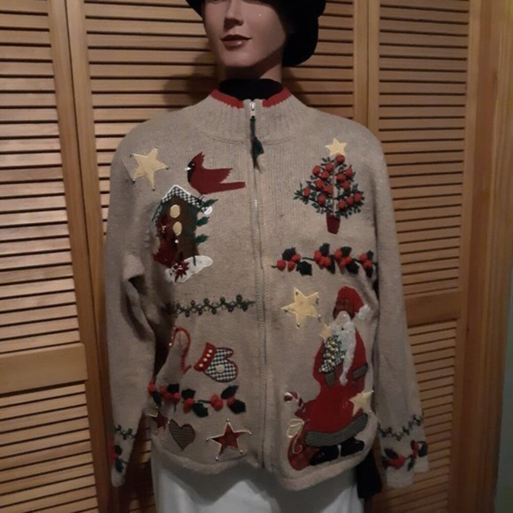 Holiday Sweater by Tiara International Christmas Collection